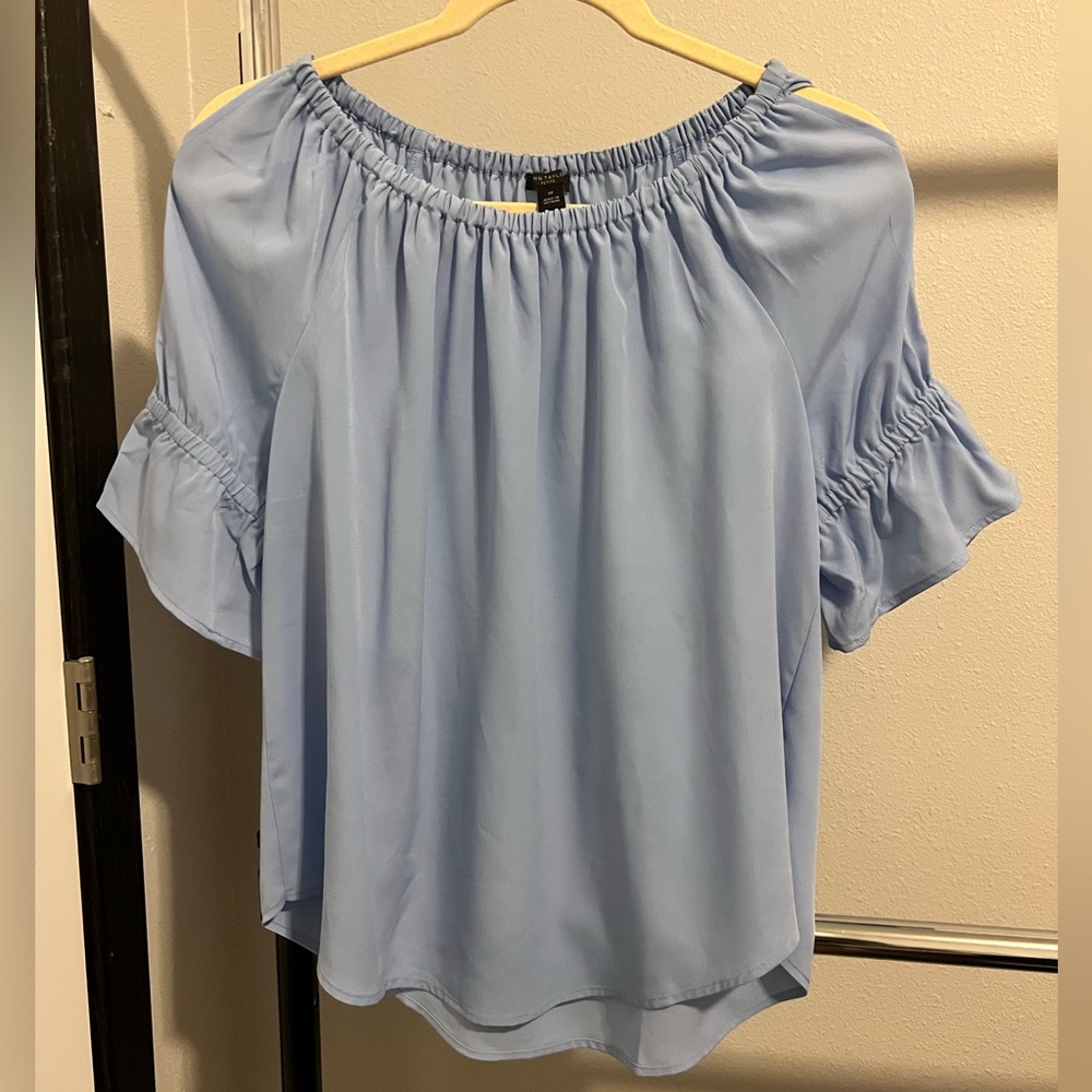 Ann Taylor Women’s Peek-a-boo Shoulder Blouse
